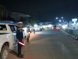 Satlantas Polres Kutim Intensifkan Patroli Malam, Pantau Lalu Lintas Hingga Antisipasi Balap Liar